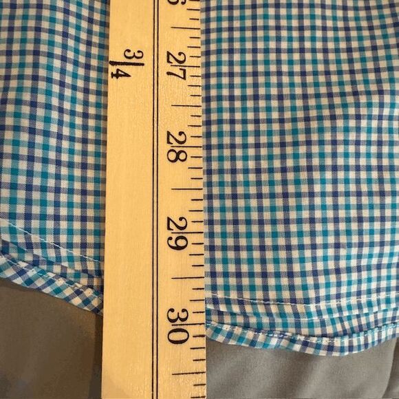 Ralph Lauren Button Down Shirt Embroidered Pony Blue Teal Size Large - Picture 8 of 10